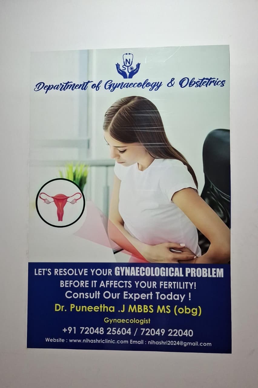 Department of Gynaecology and Obstetrics - Dr. Puneetha J